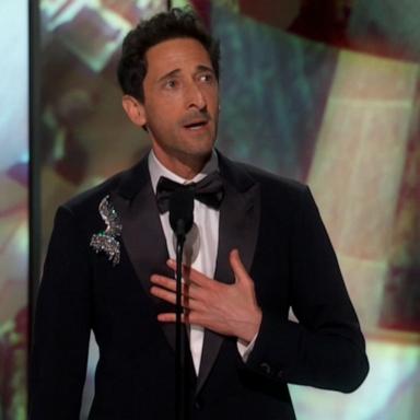 Adrien Brody previously took home the best actor Oscar in 2002 for "The Pianist."