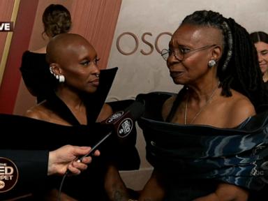 WATCH:   Oscars 2025: EGOT winner Whoopi Goldberg and Cynthia Erivo are interview goals