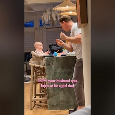 VIDEO: Dad puts on Chappell Roan show for daughter, and it's adorable