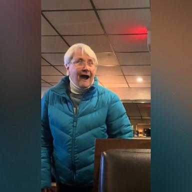 Dianne Wagner thought she was going to lunch at a restaurant that evoked nostalgia for her high school years. Little did she know her granddaughters had flown in to surprise her.