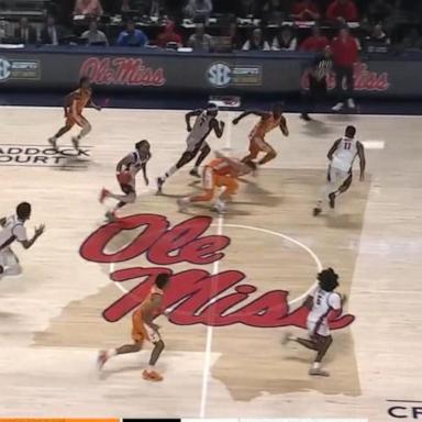 VIDEO: Ole Miss men’s basketball team celebrates upset over Tennessee