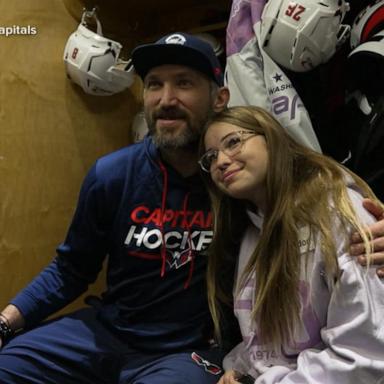 VIDEO: Hockey great Alex Ovechkin making a difference