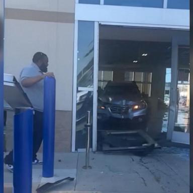 VIDEO: Several injured after driver plows into CarMax