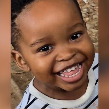 Blessing Mokoena's 2-year-old son Thoriso excitedly ran up to greet her after work in front of their home in South Africa.