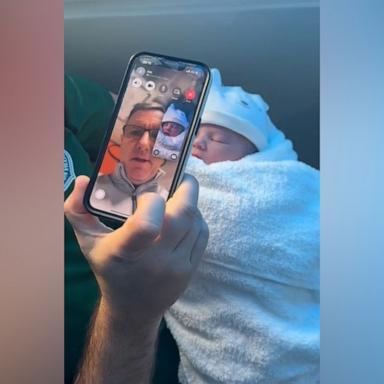 Parents keep baby's birth a secret, surprise entire family on FaceTime