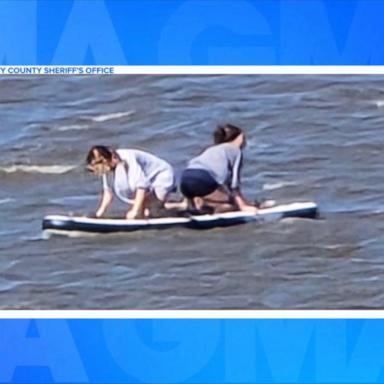 VIDEO: 2 teen paddleboarders missing off Florida coast