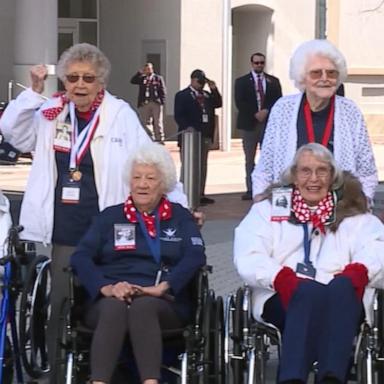 VIDEO: Wartime heroes “Rosie the Riveters” awarded at the Capitol