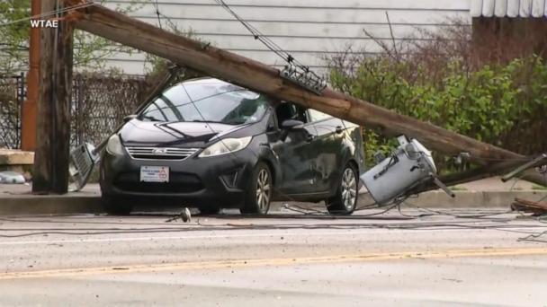 Severe weather causes damage from Texas to New York