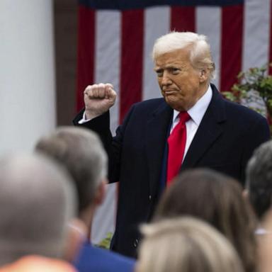 VIDEO: Trump on defense as economy shrinks in first quarter