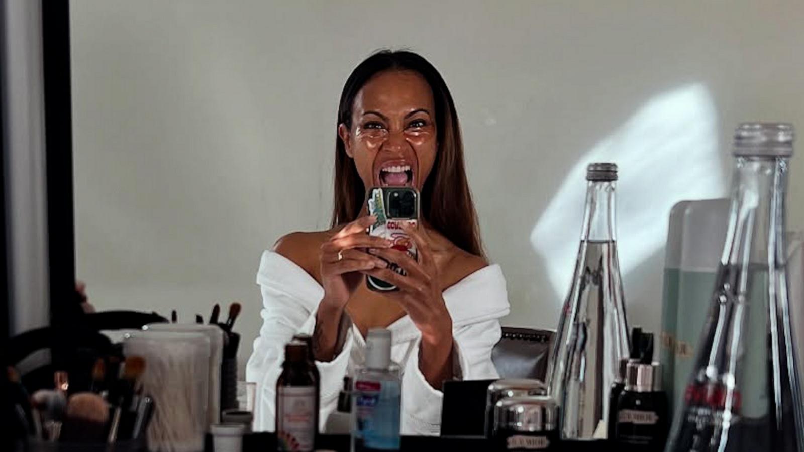 Zoe Saldaña gets ready for Golden Globes as 1st-time nominee, winner