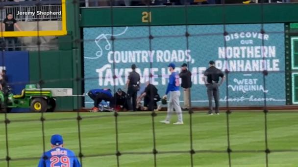 Baseball fan in critical condition after falling from stands at Pirates game