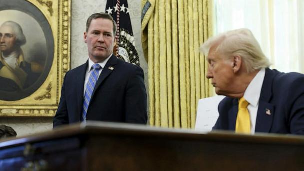 Trump replaces Mike Waltz as national security adviser