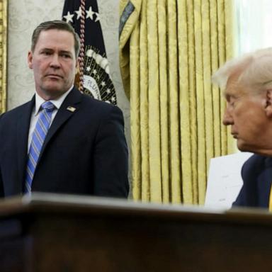 VIDEO: Trump replaces Mike Waltz as national security adviser
