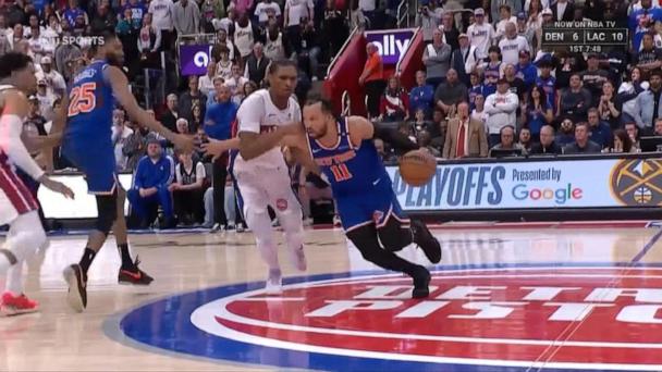 Knicks advance after thrilling win against the Pistons