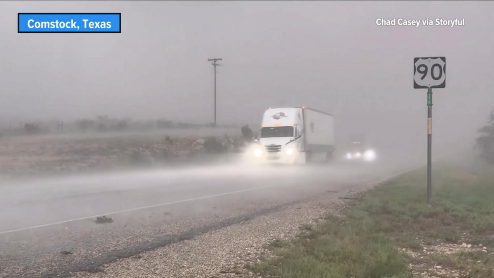 VIDEO: Severe weather shifts East