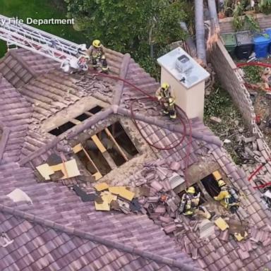 VIDEO: Small plane crashes into Simi Valley neighborhood