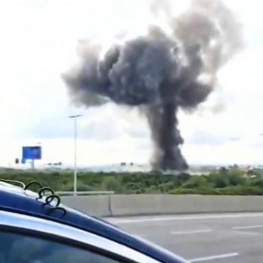VIDEO: Israel vows revenge after Houthi missile lands near Tel Aviv airport