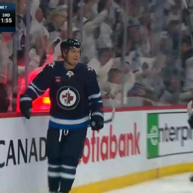 VIDEO: Jets beat the Blues in Game 7 double overtime thriller