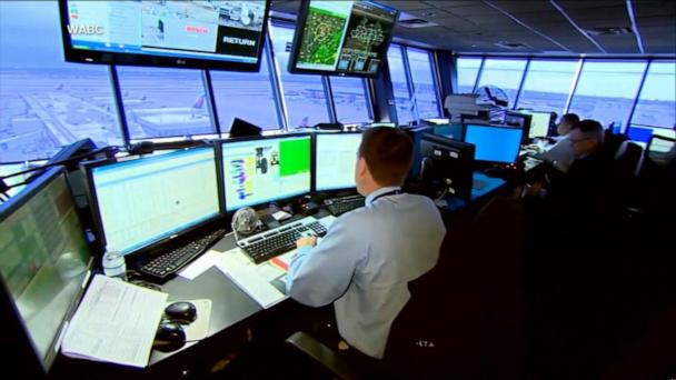 Major flight disruptions at Newark Airport as air traffic controllers walk off job