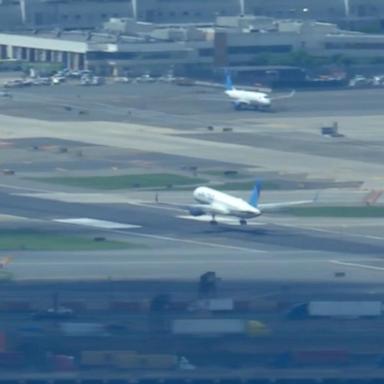 VIDEO: United CEO insists it is safe to fly at Newark Airport
