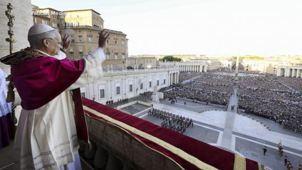 What is the significance of Pope Leo XIV as 1st American pope?