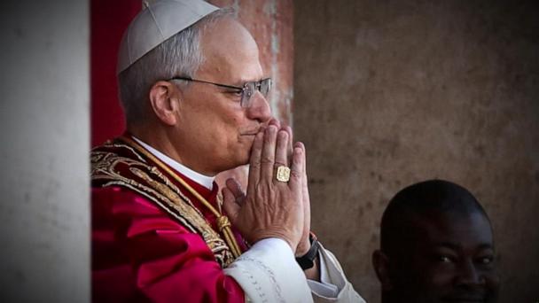 Leo XIV celebrates first mass as pope