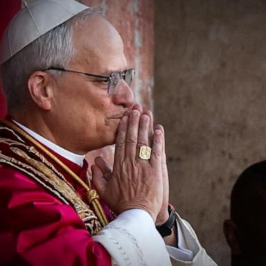 VIDEO: Leo XIV celebrates first mass as pope