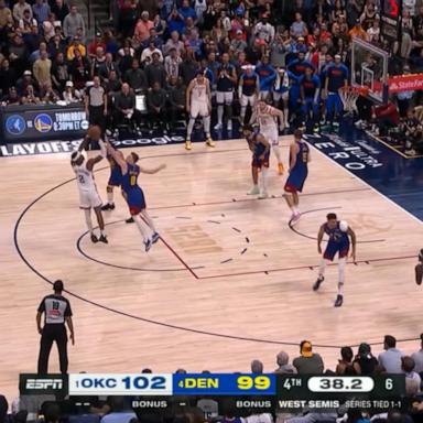 VIDEO: Denver Nuggets take 2-1 lead on Oklahoma City Thunder