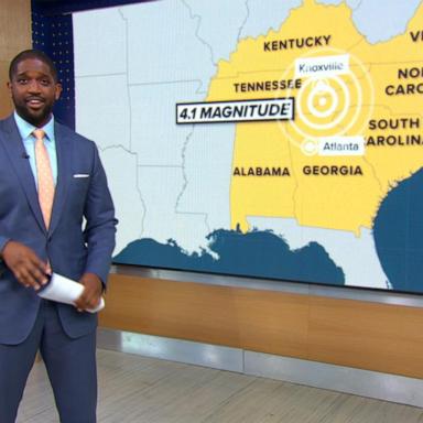 VIDEO: Earthquake rattles the Southeast