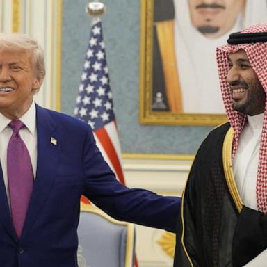 VIDEO: Trump arrives in the Middle East