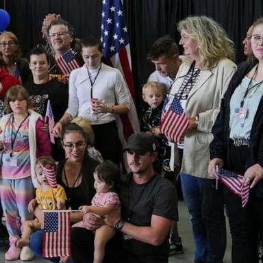VIDEO: South African refugees arrive in US amid expedited process