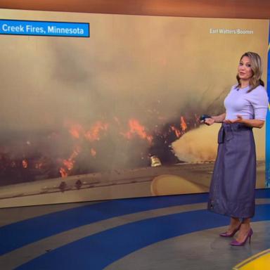 VIDEO: Fire and flood threats for millions of Americans