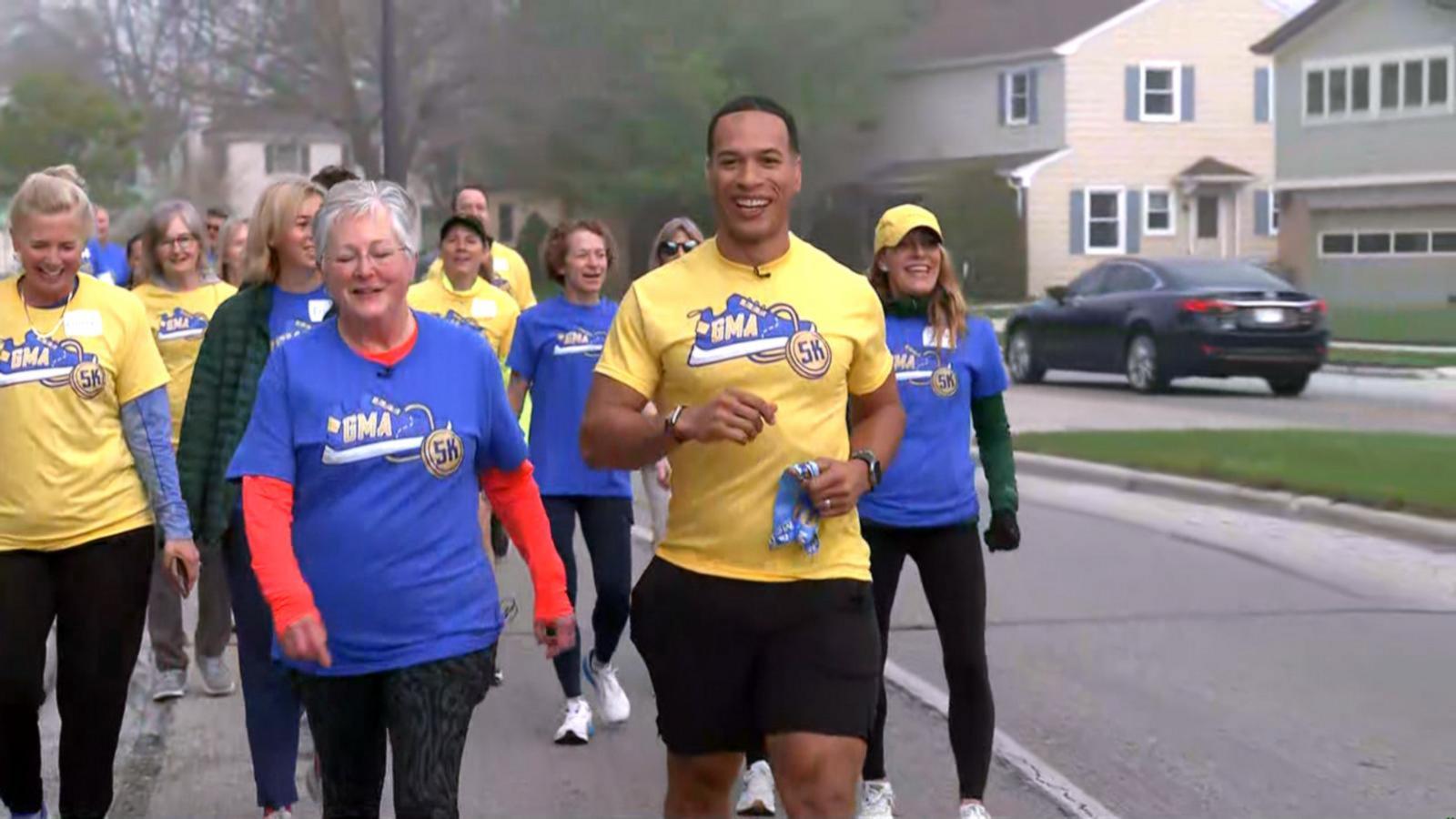 VIDEO: 1st-time runner takes on the ‘GMA’ 5K