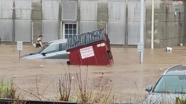 Flash flood emergency as rain pounds East Coast