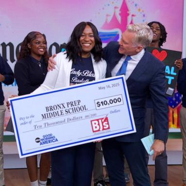 VIDEO: 'GMA' celebrates educator with Disneyland surprise