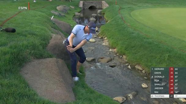 Golfers score incredible shots on day 1 of PGA Championship