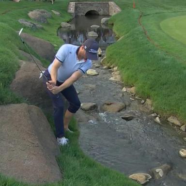 VIDEO: Golfers score incredible shots on day 1 of PGA Championship