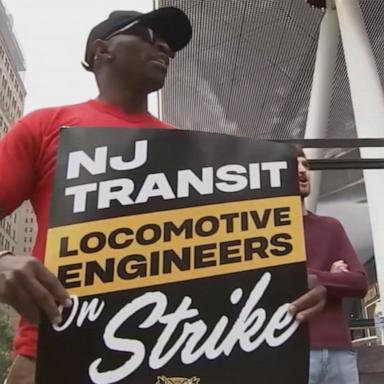 VIDEO: Some commuters scramble for transportation to work and concerts amid transit strike