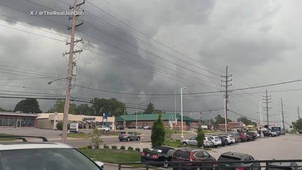 Severe weather outbreak from the Heartland to the East Coast