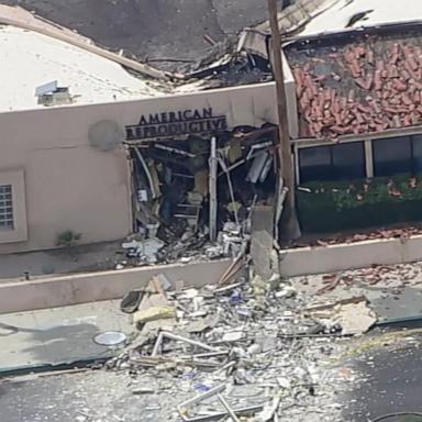 VIDEO: At least 5 injured in explosion outside California fertility clinic