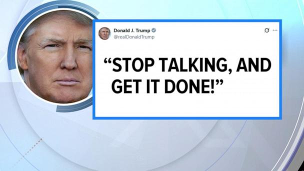 Trump calls for party to unite over his mega-bill
