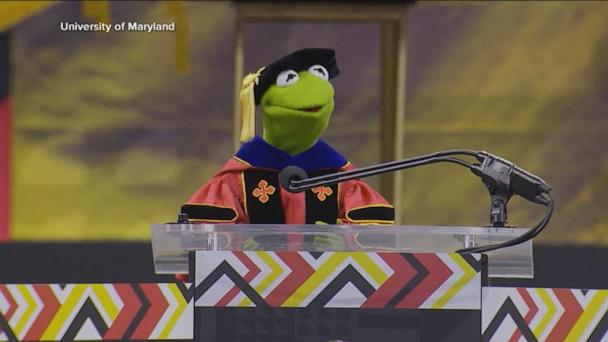 Kermit the Frog gives Maryland commencement speech
