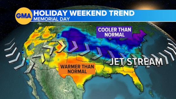 Memorial Day Weekend forecast 
