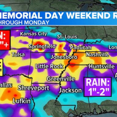 VIDEO: Memorial Day weekend forecast