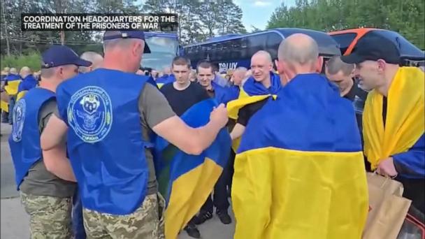 Russia launches attacks on Ukraine hours after prisoner swap begins