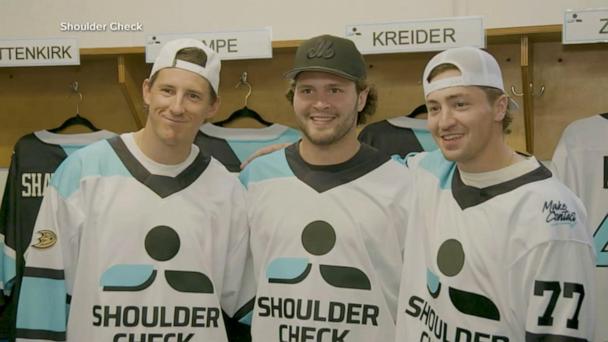 Trevor Zegras and Rob Thorsen champion mental health in hockey