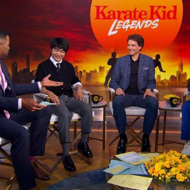 VIDEO: Jackie Chan and cast of 'Karate Kid Legends' talk new movie