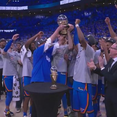 VIDEO: Oklahoma City Thunder punch ticket to NBA Finals