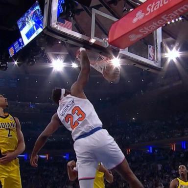 VIDEO: NBA Playoffs: Knicks defeat Pacers in Game 5