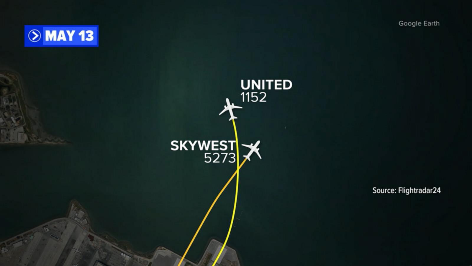 WATCH:  FAA investigating close calls at San Francisco airport
